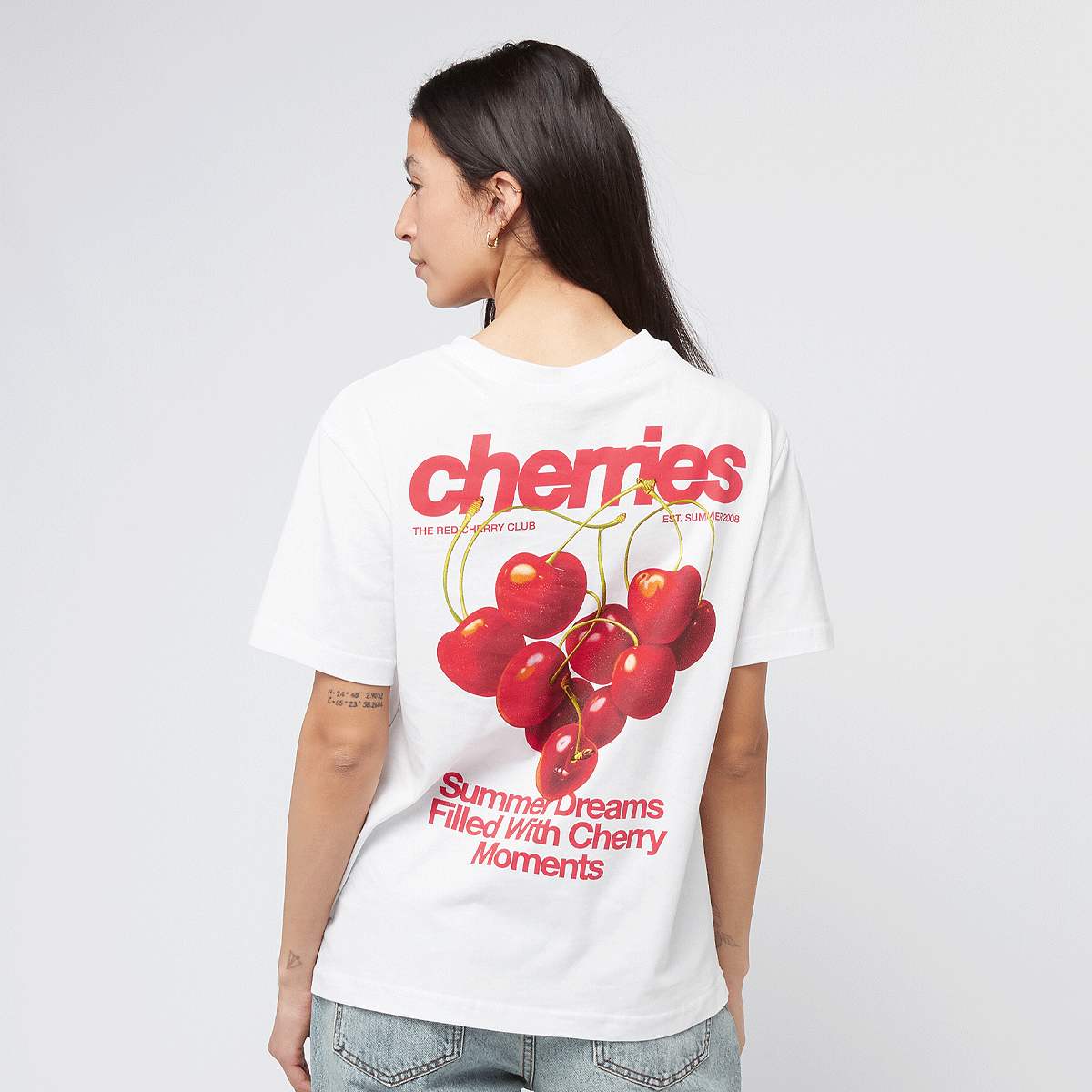 Unselected, Miss Tee, Cherrie Lovers Tee, white (Sold-out)