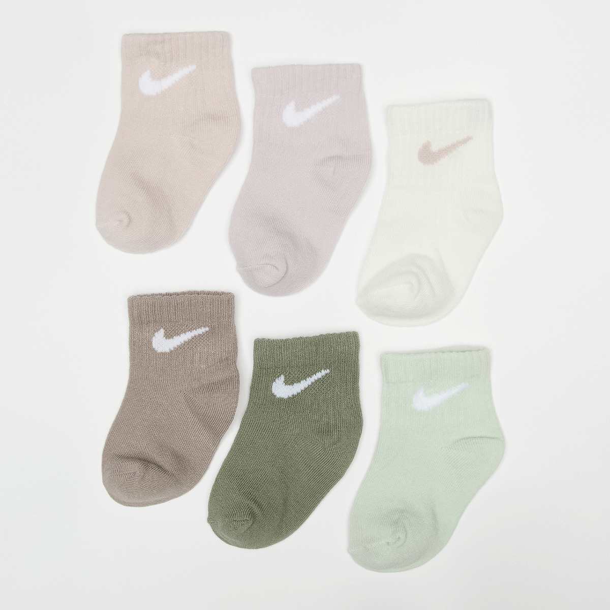 6 PACK - NHN SWOOSH  INFANT ANKLE SO sail