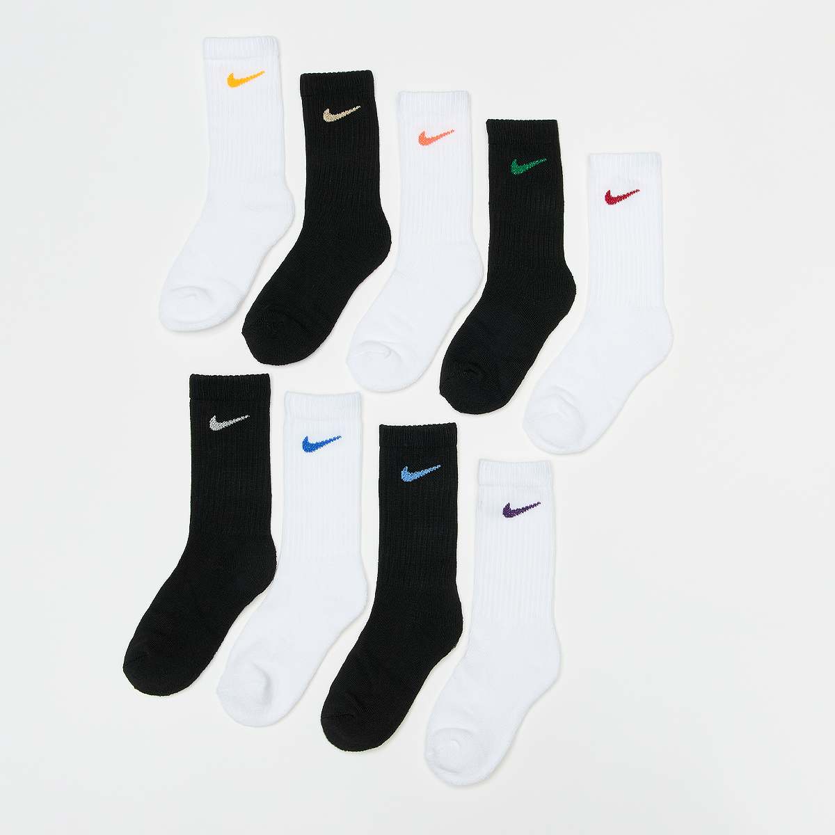 9 PACK - NHN HOLIDAY  CREW BOX SET white,black