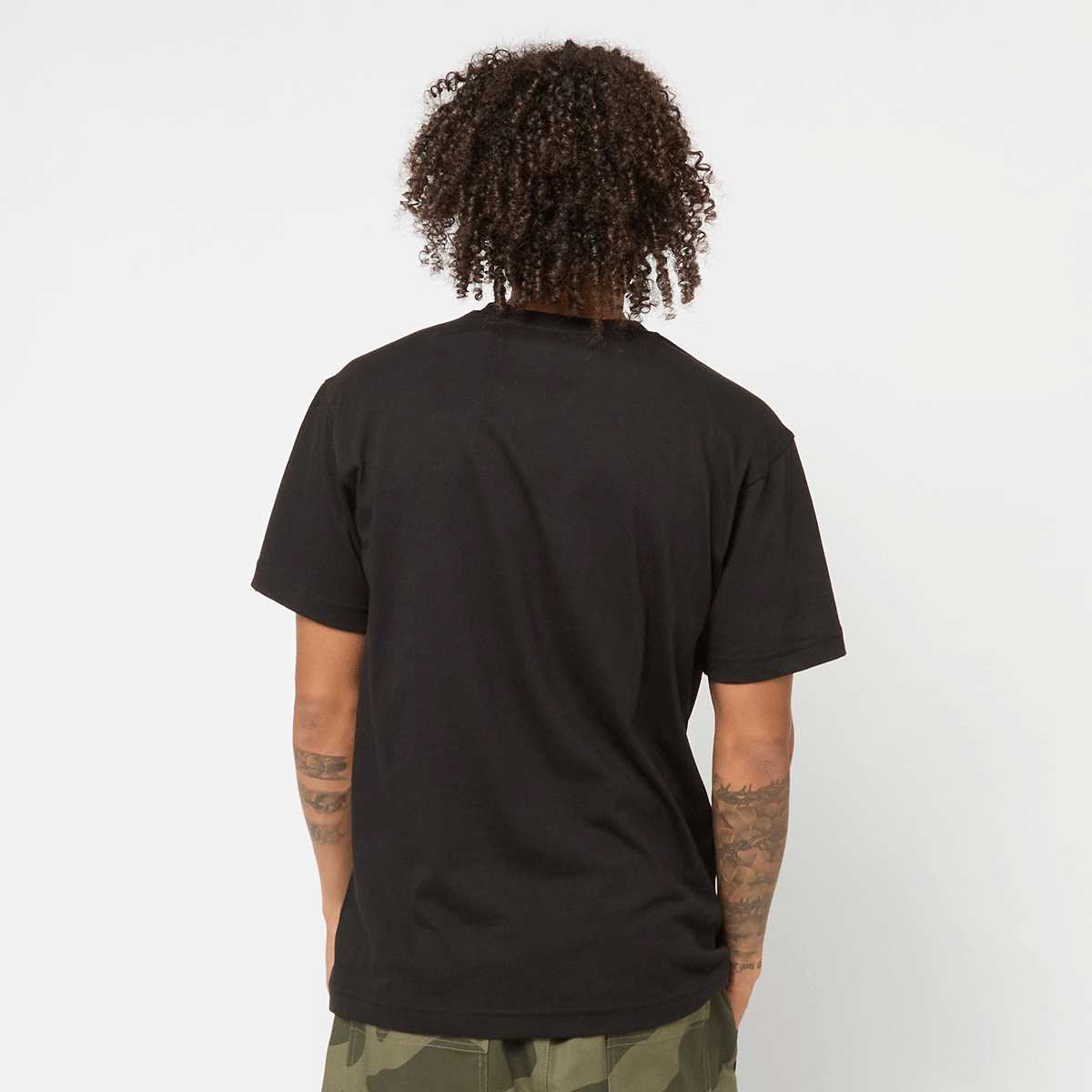 Mitchell & Ness NBPA Real Big Face Tee Giannis Antetokounmpo black men T-Shirts Polo's zwart Maat L Kleding