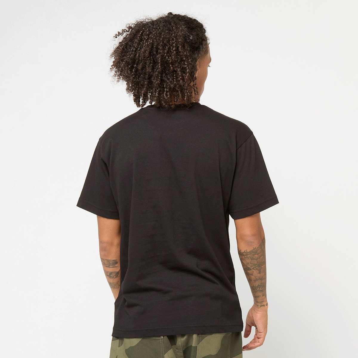 Mitchell & Ness NBPA Real Big Face Tee Victor Wembanyama black men T-Shirts Polo's zwart Maat S Kleding