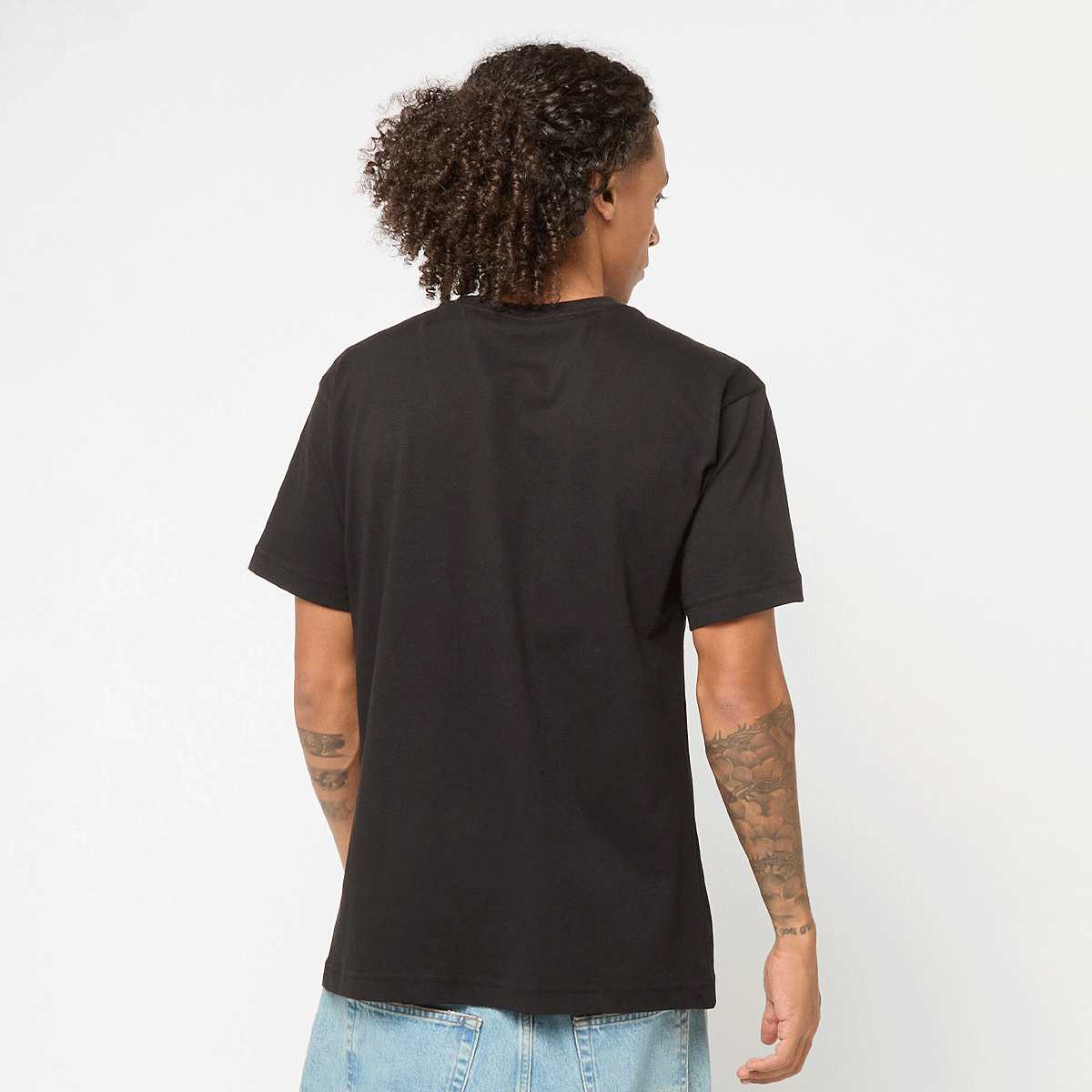 Mitchell & Ness NBPA Real Big Face Tee Luka Doncic black men T-Shirts Polo's zwart Maat S Kleding