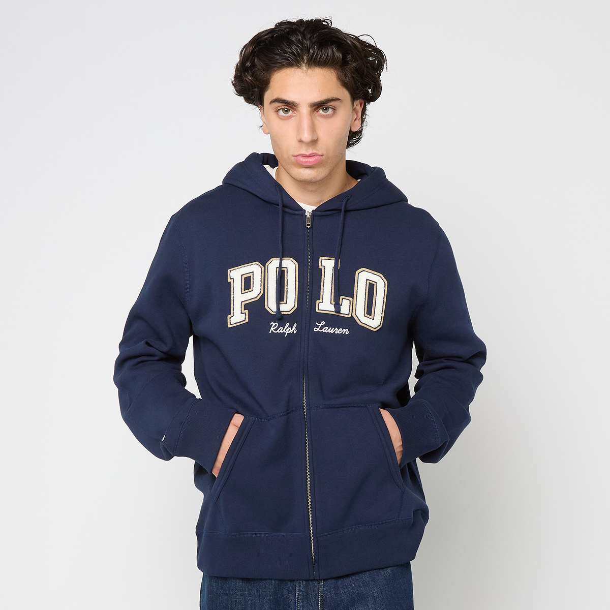 Polo Ralph Lauren Homem Azul Long Sleeve-Sweatshirt