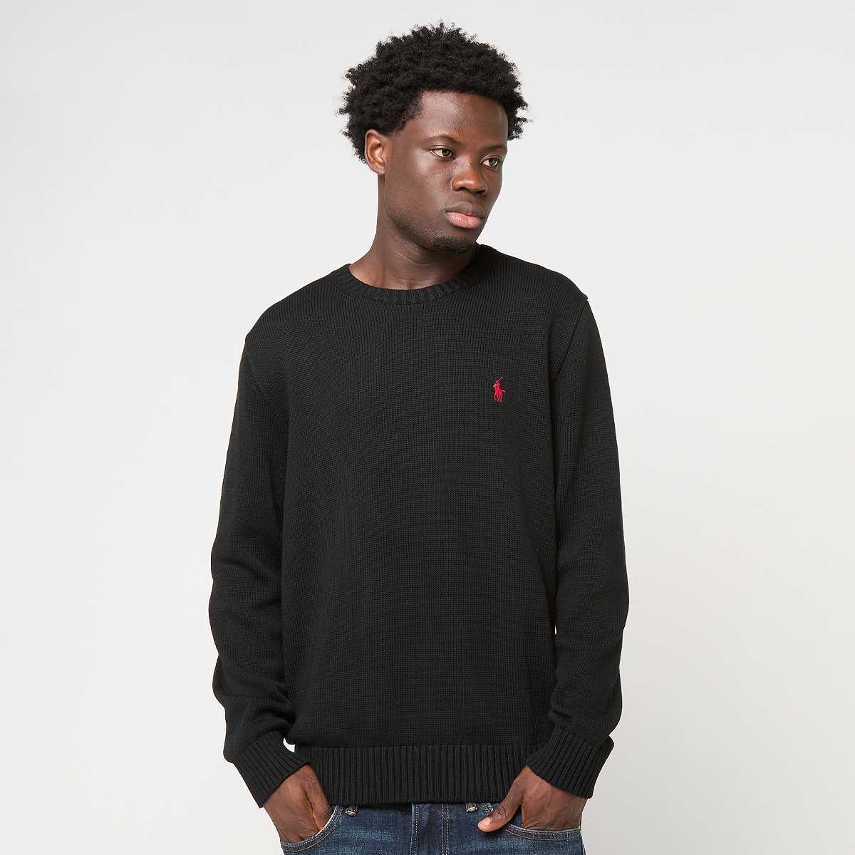 Polo Ralph Lauren Homem Preto Long Sleeve Sweater