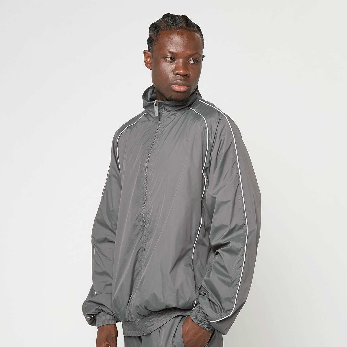 SNIPES, S Cube Essential Track Jacket, grey