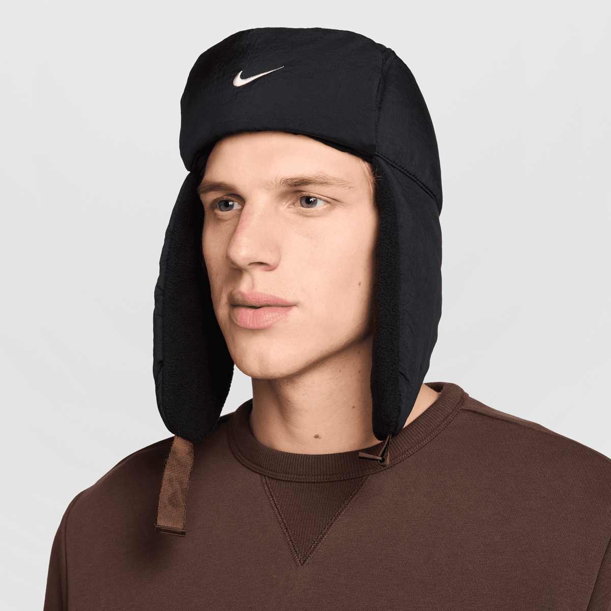 Nike+Fly+Unstructured+Puffer+Trapper+Cap+Unisex+Casquettes+%26+Bonnets+noir+Taille+M/L+Accessoires