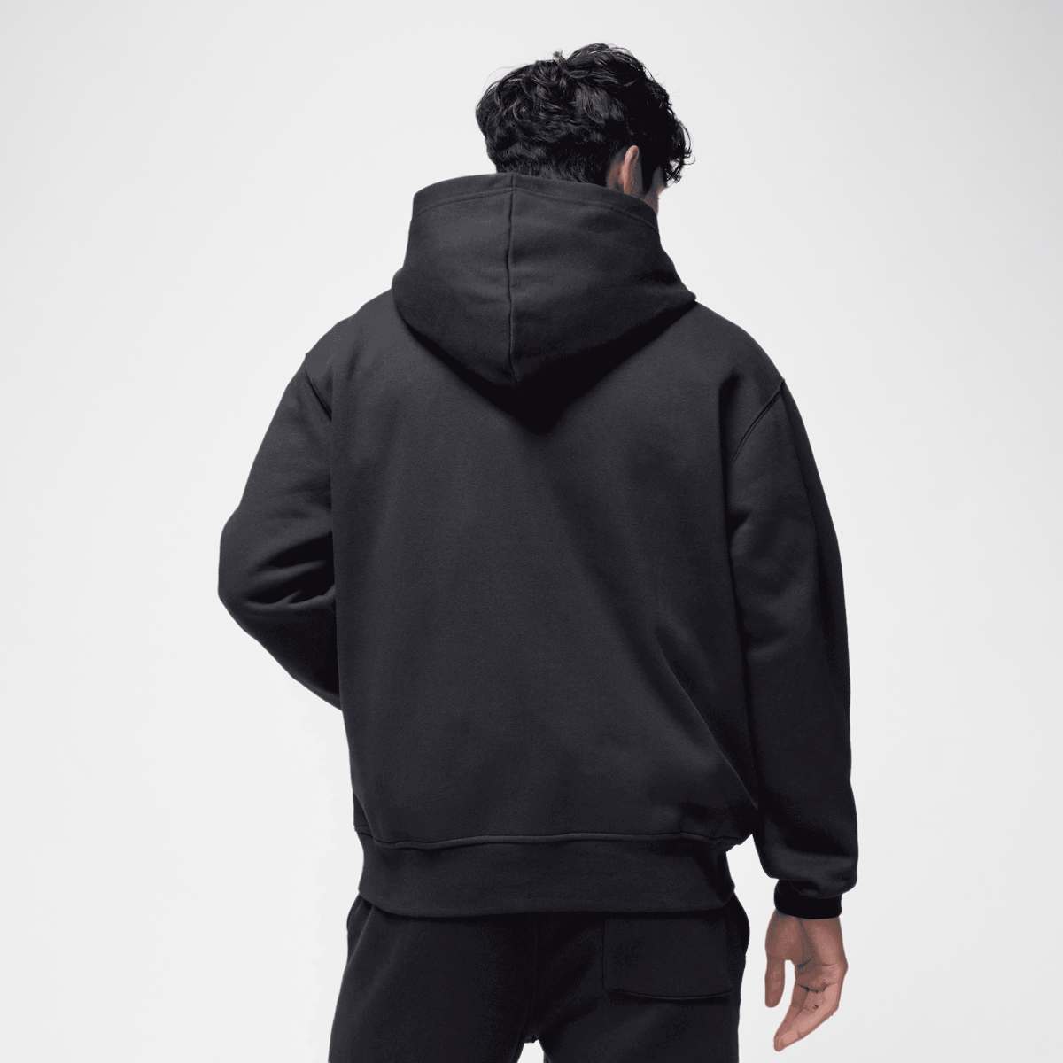 Jordan Jumpman Fleece Hoodie Men Hoodies & Sweaters zwart Maat S Kleding