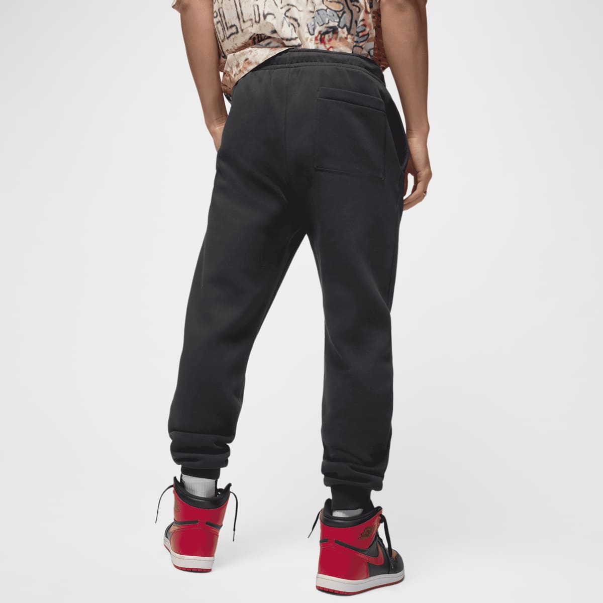 Jordan Jumpman Fleece Pants Men Trainingsbroeken zwart Maat XS Kleding