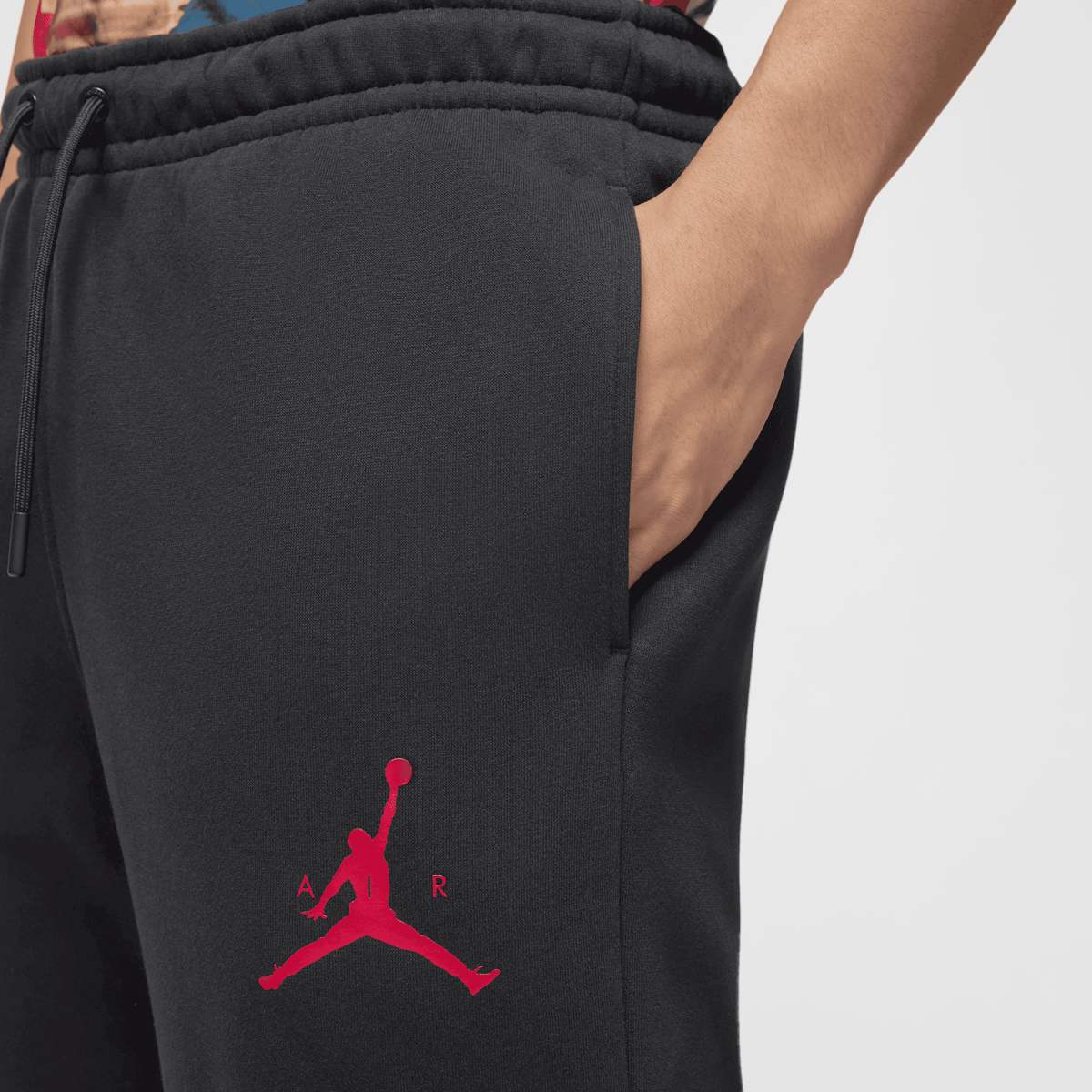 Jordan Jumpman Fleece Pants Men Trainingsbroeken zwart Maat XS Kleding