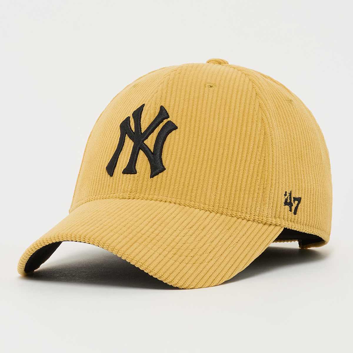 %2747+MVP+Thick+Cord+MLB+New+York+Yankees+Unisex+Casquettes+jaune+Taille+ONE+SIZE+Accessoires