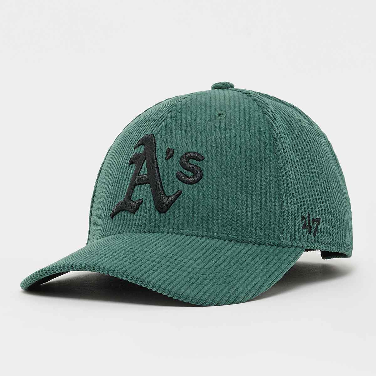 %2747+MVP+Thick+Cord+MLB+Athletics+Unisex+Casquettes+vert+Taille+ONE+SIZE+Accessoires