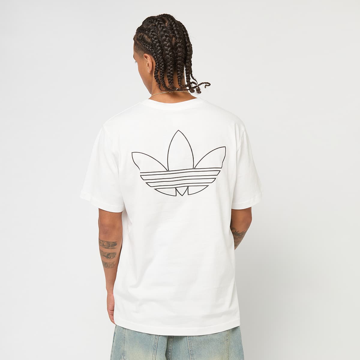 adidas Originals Floating Trefoil Tee Men T-Shirts & Polo's wit Maat S Kleding