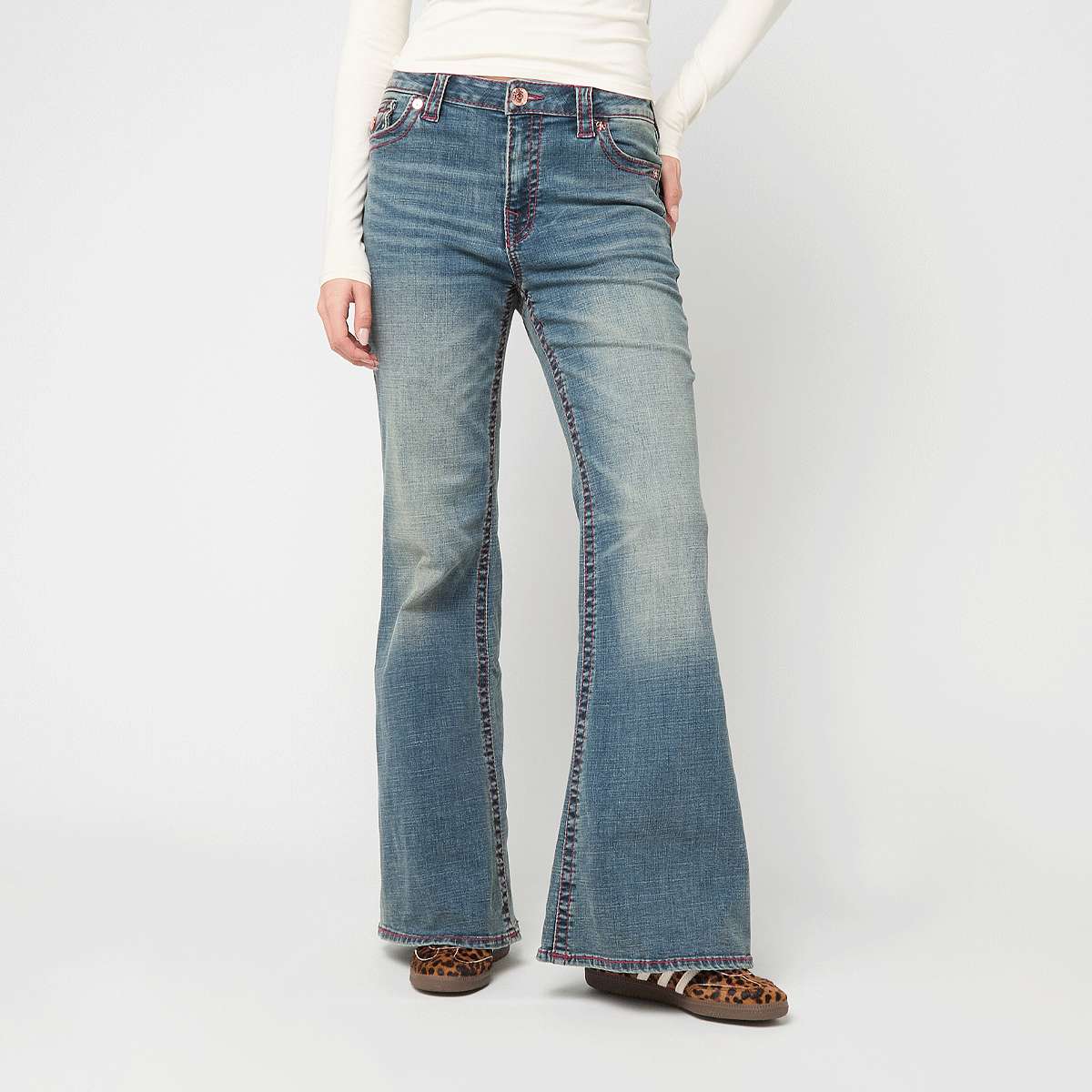 Katrina High Rise Flare Flap Big T