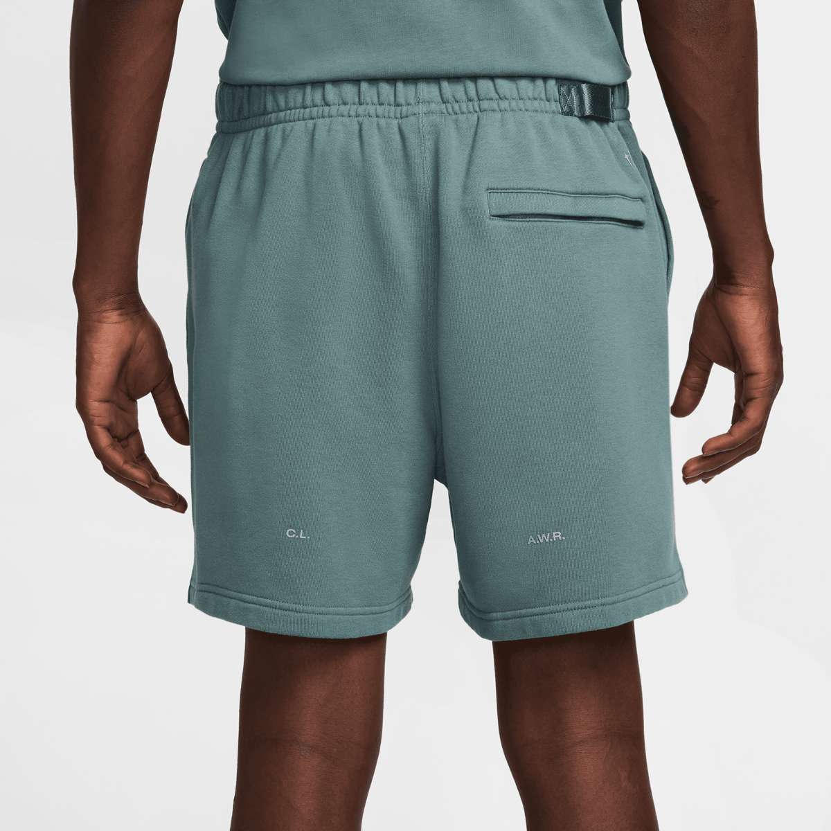 Nike Nocta NRG CS Fleece Shorts men Sportshorts groen Maat L Kleding