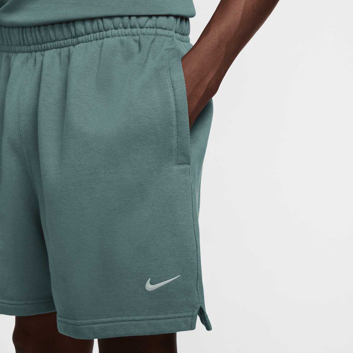 Nike Nocta NRG CS Fleece Shorts men Sportshorts groen Maat L Kleding