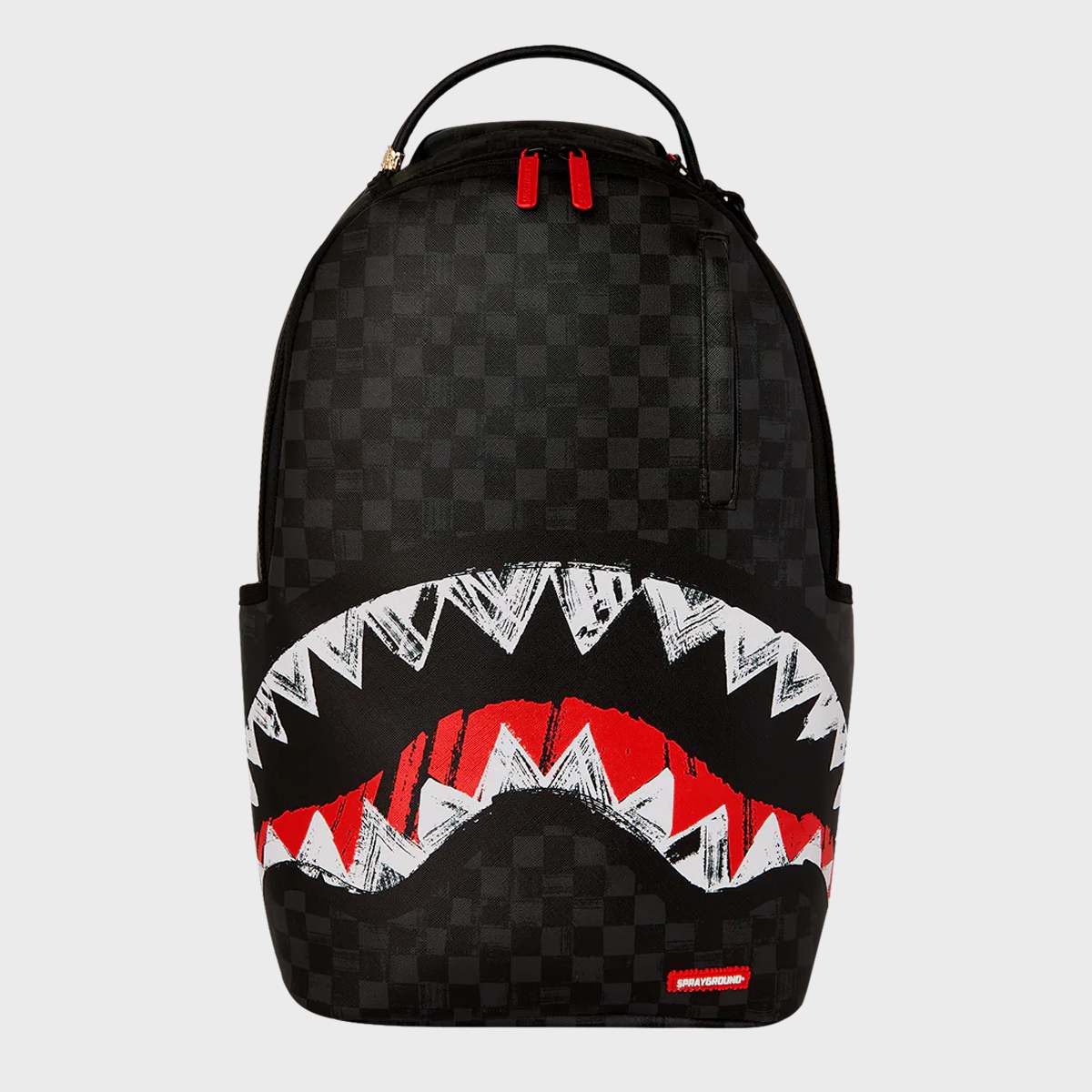 Sprayground Cinzento Scribble Shark Backpack Unissexo Mochilas Tamanho One Size Acessórios