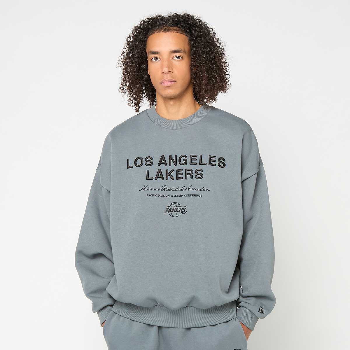 NBA Linear Graphic Boxy Crew Los Angeles Lakers