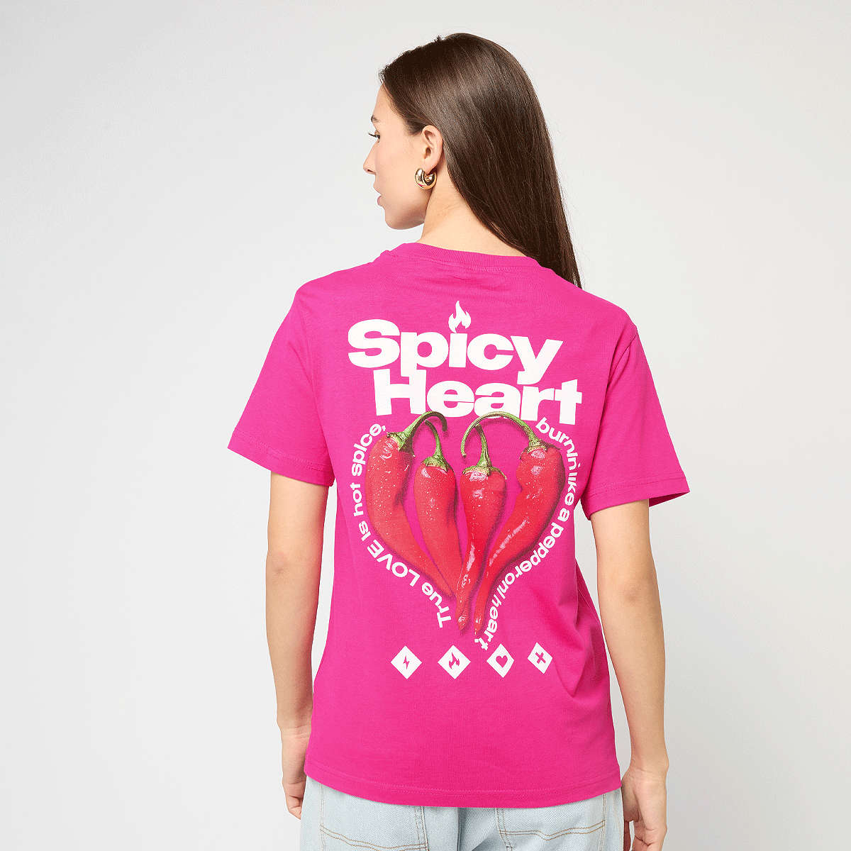 Miss Tee, Spicy Heart Tee, light pink