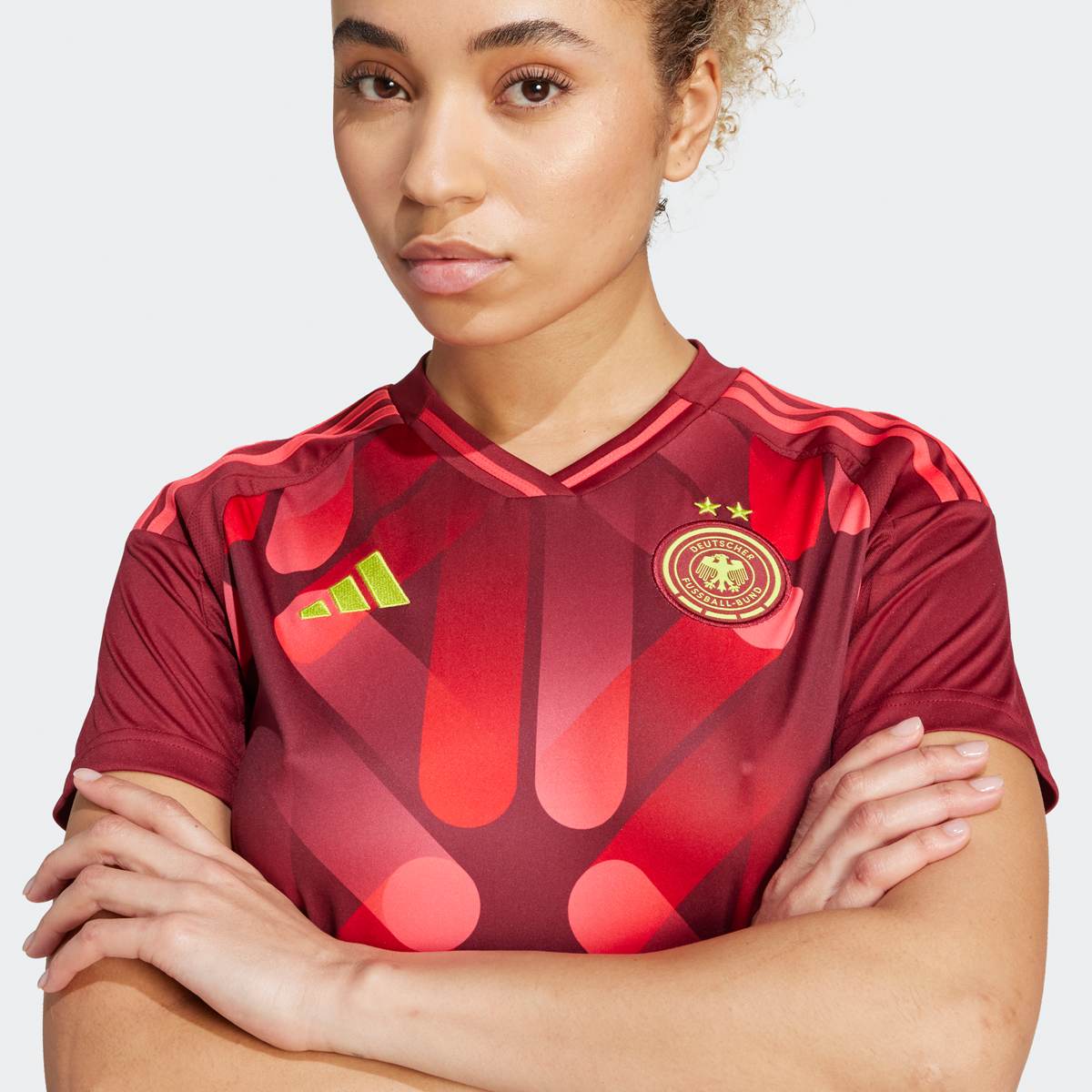 adidas Originals DFB 25 (Women's Team) Away Jersey Women Trainingspakken rood Maat S Kleding