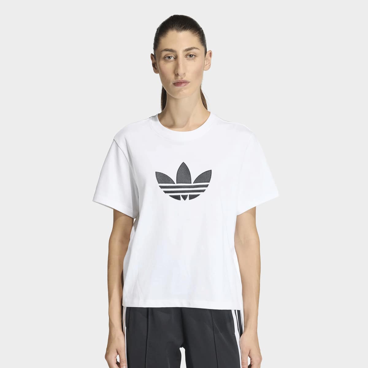 Trefoil Boxy Tee