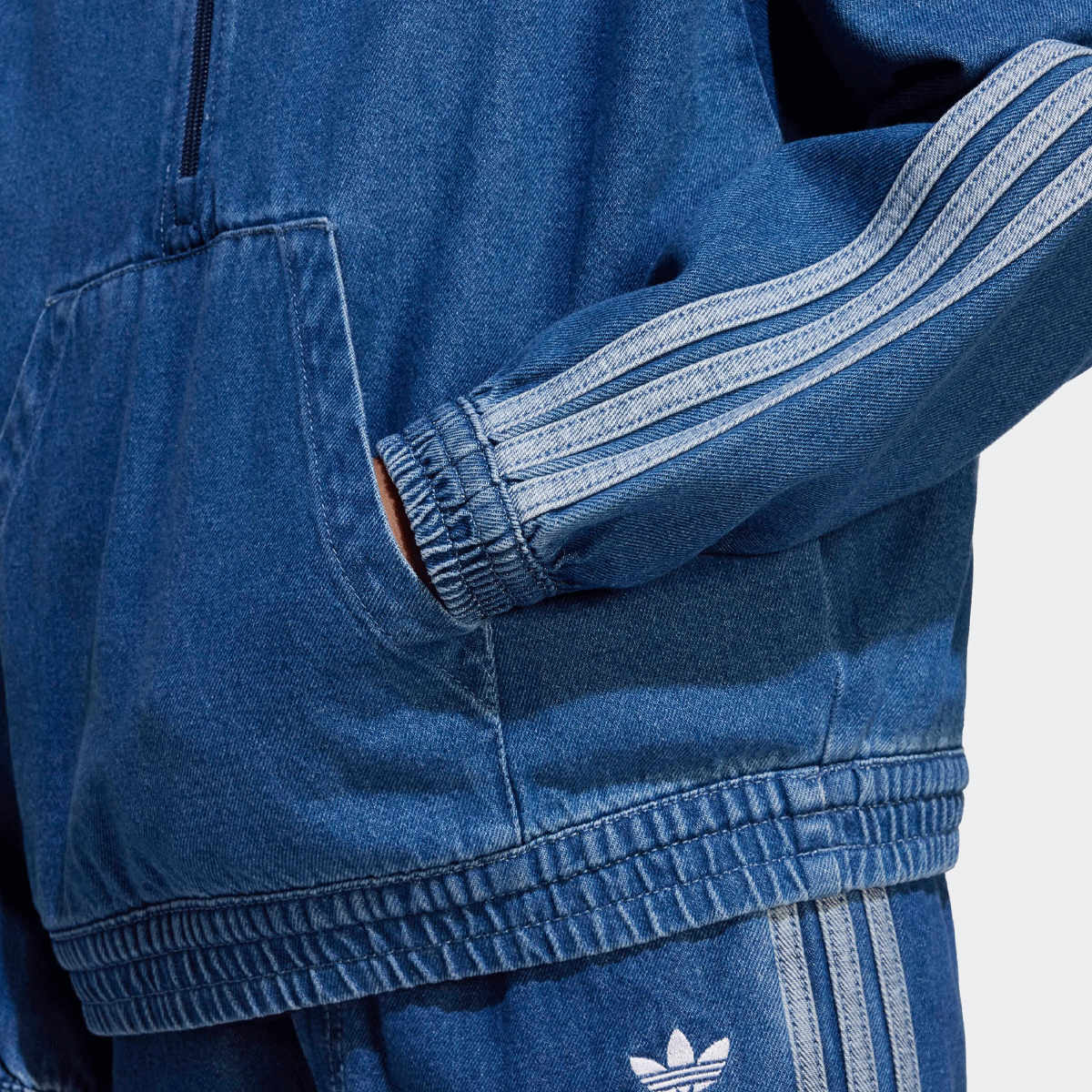 adidas Originals Jacket Unisex Spijkerjassen blauw Kleding