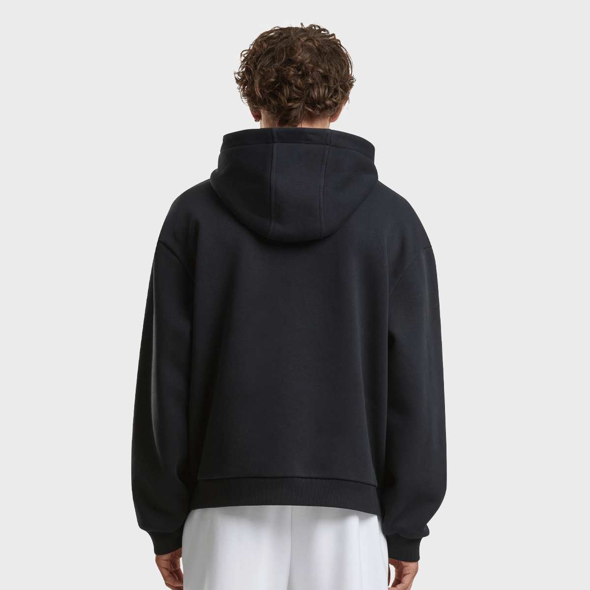 mister tee Faith And Trust Fluffy Hoody Men Hoodies & Sweaters zwart Maat S Kleding