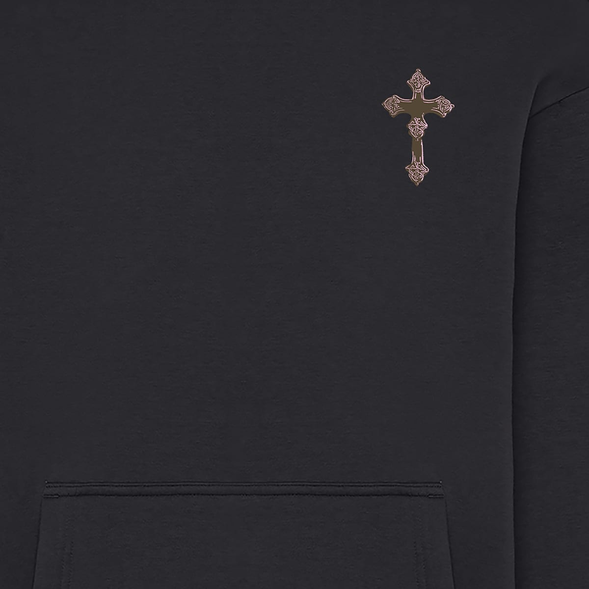 mister tee Heavenly Prayers Fluffy Hoody Men Hoodies & Sweaters zwart Maat XS Kleding