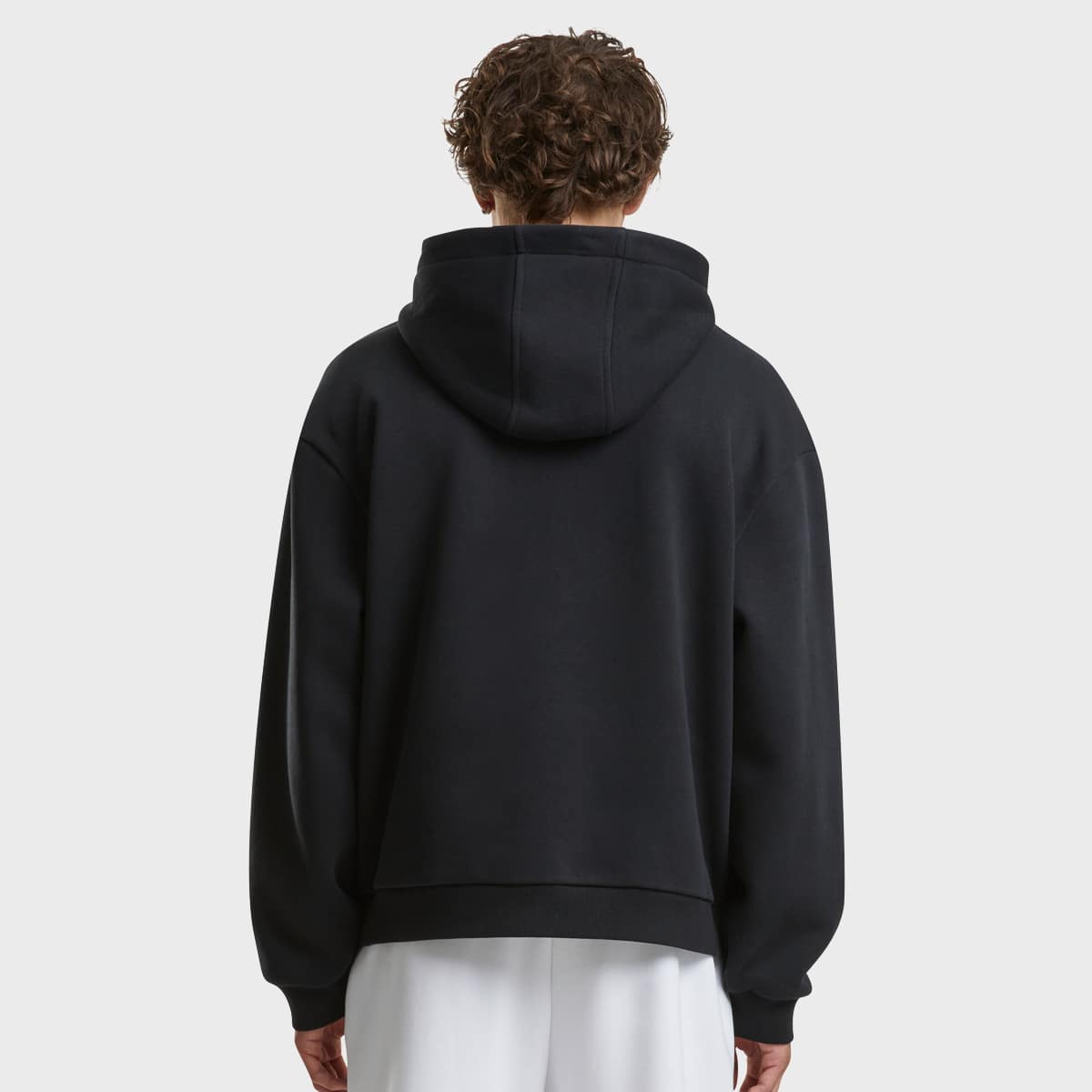 mister tee Startlights Fluffy Hoody Men Hoodies & Sweaters zwart Maat S Kleding