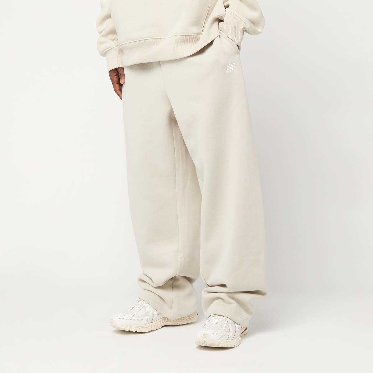 New Balance Homem Bege Sport Essentials Fleece Pants