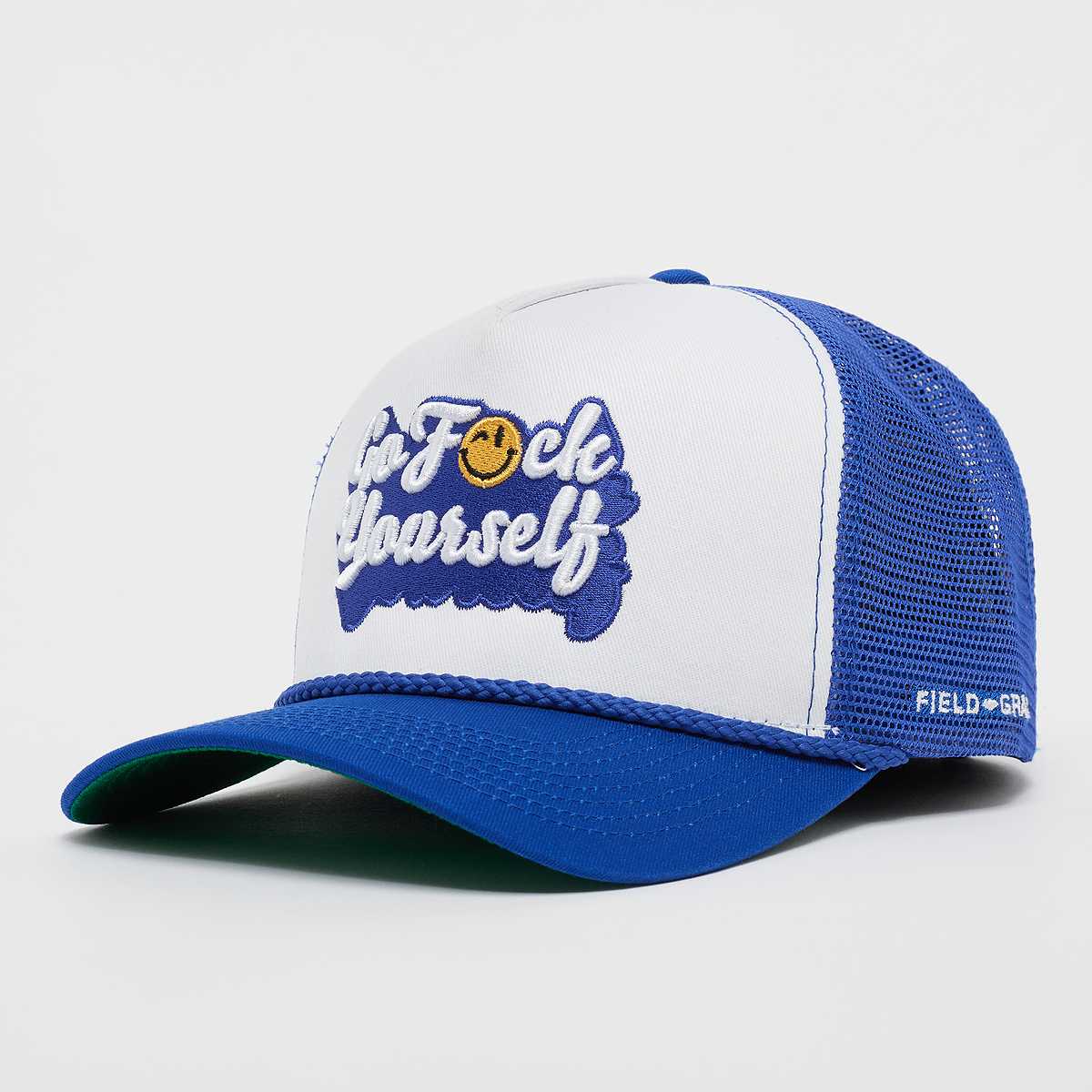 Field Grade, Go F Yourself Twill Mesh Trucker, blue