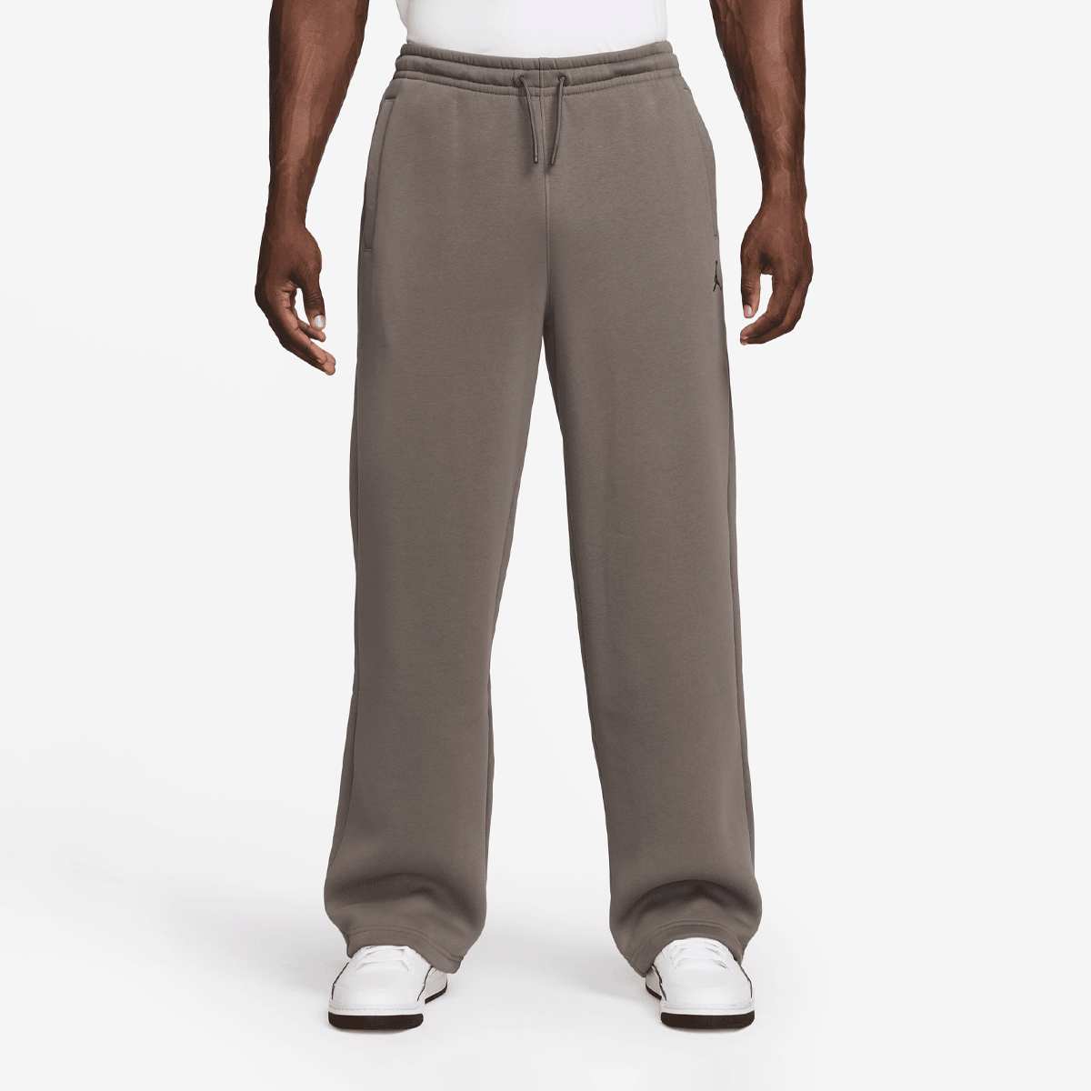 Jordan Homem Castanho Brooklyn Oversized Open-Hem Pant