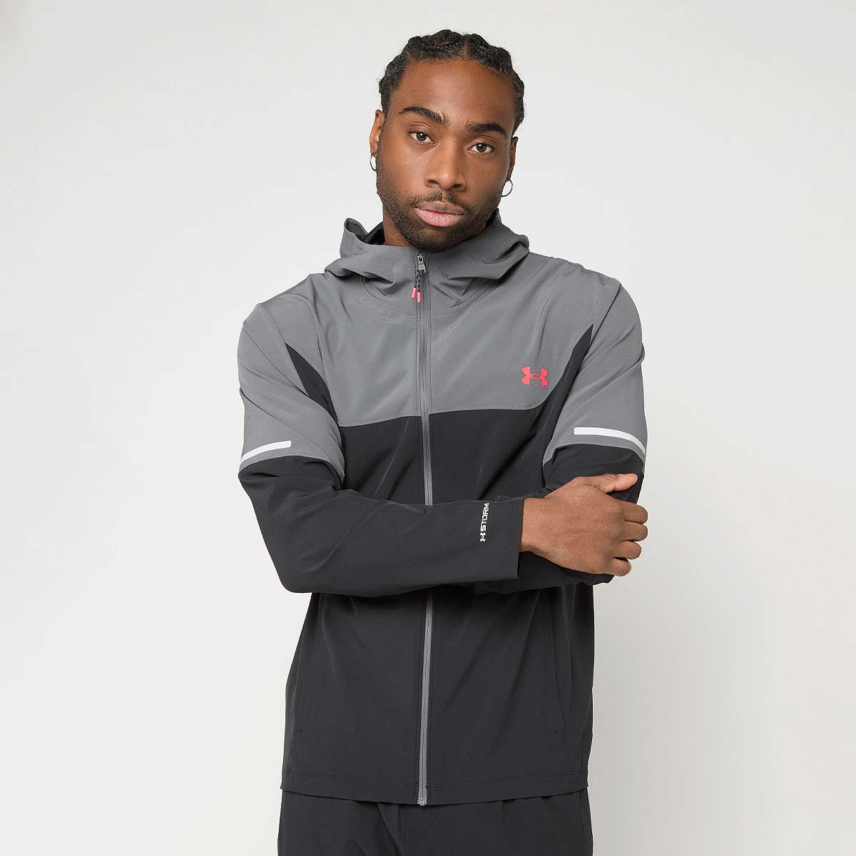 Under Armour Homem Cinzento Tech Utility Woven Jacket