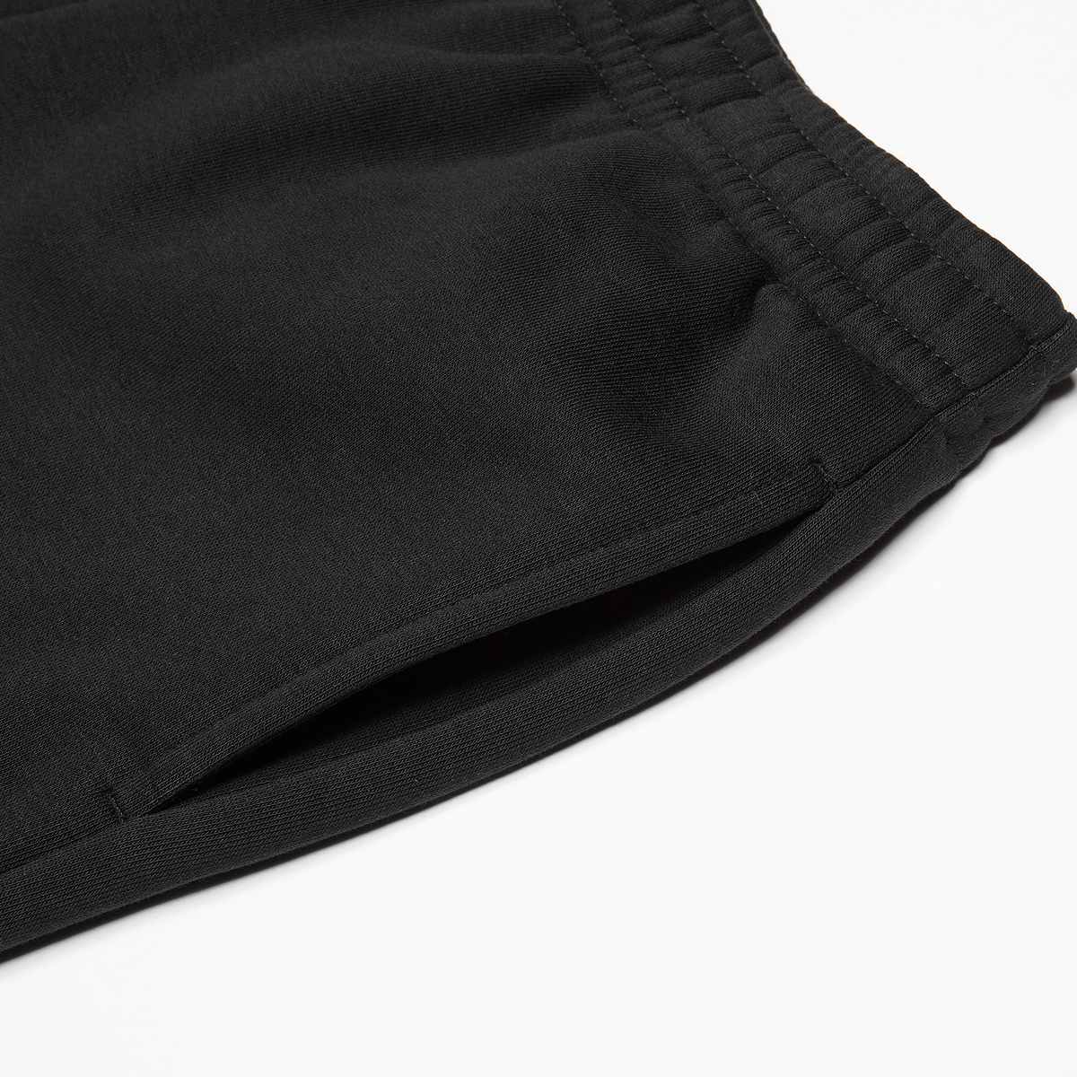 Urban Classics Kids Fluffy Sweatpants Unisex Trainingsbroeken zwart Kleding