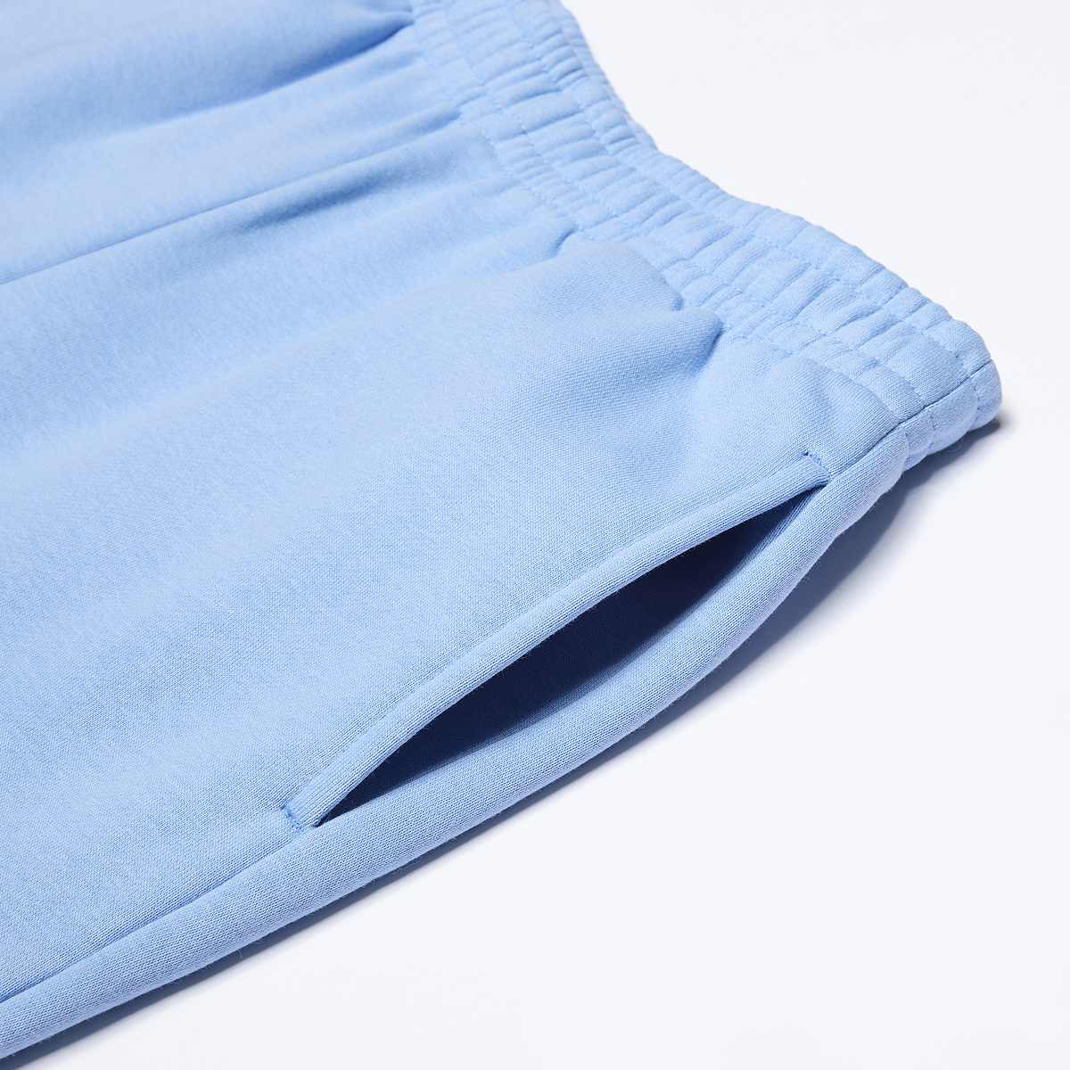 Urban Classics Kids Fluffy Sweatpants Unisex Trainingsbroeken blauw Kleding