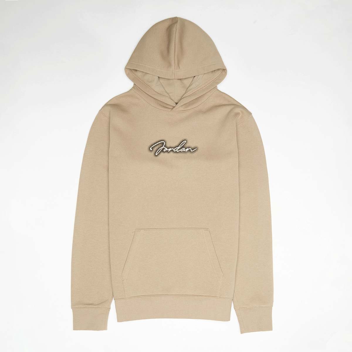 Jordan MVP Fleece Pullover Unisex Hoodies & Sweaters beige Maat 163-175 Kleding