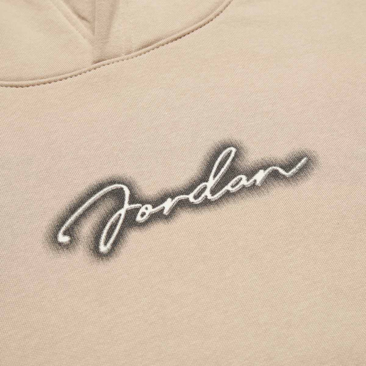 Jordan MVP Fleece Pullover Unisex Hoodies & Sweaters beige Maat 163-175 Kleding