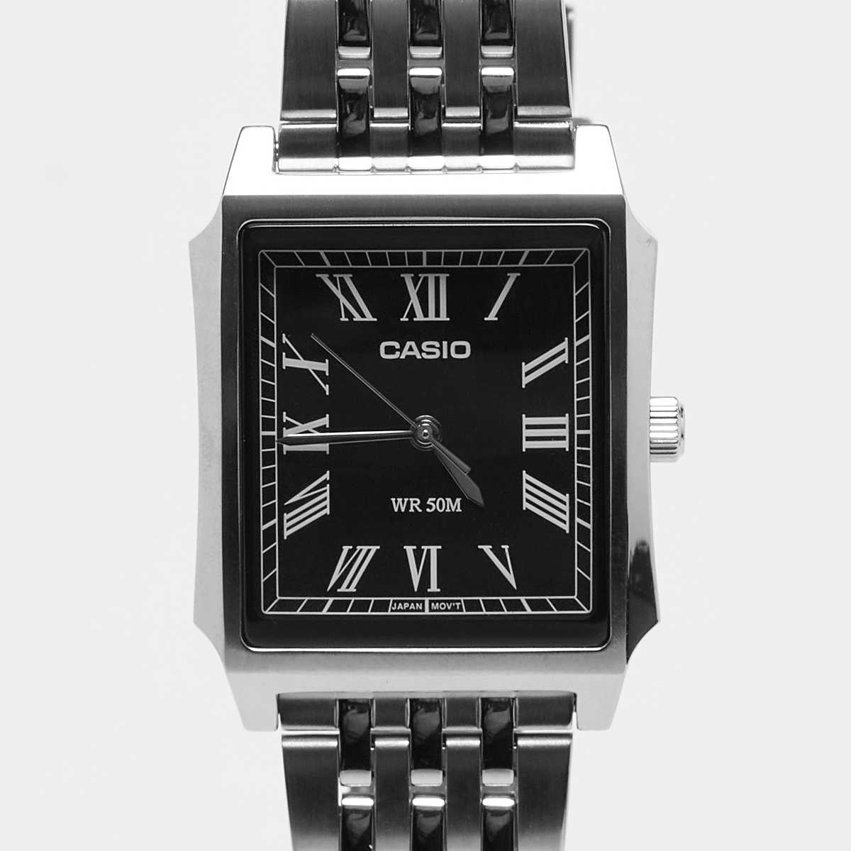 CASIO, MTP-B190D-1BVEF, silver