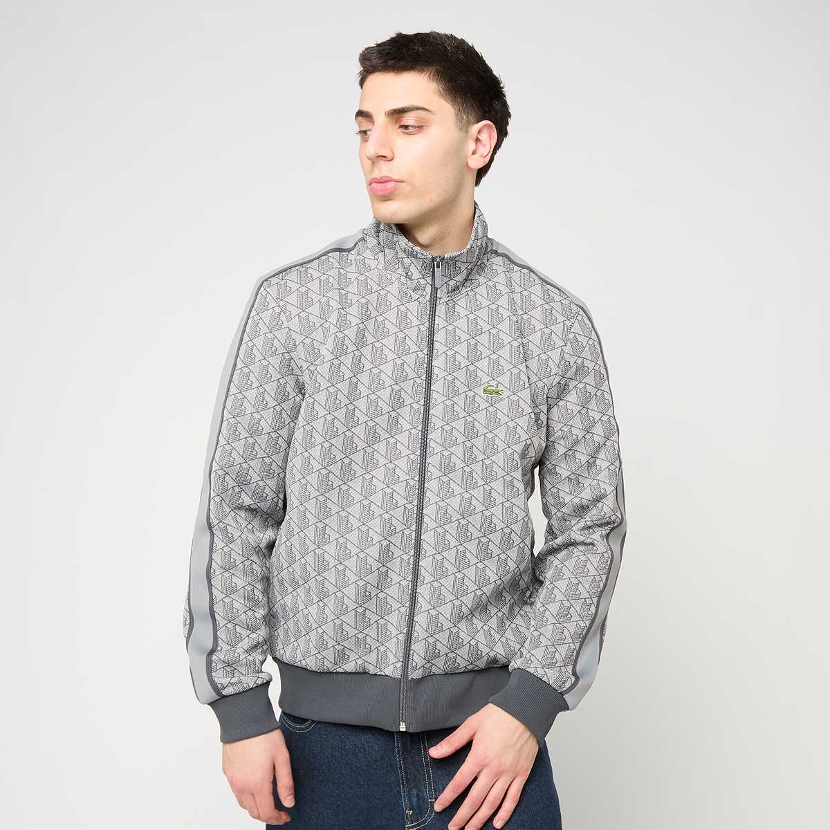 Lacoste Homem Cinzento Sweatshirt Dark Brown