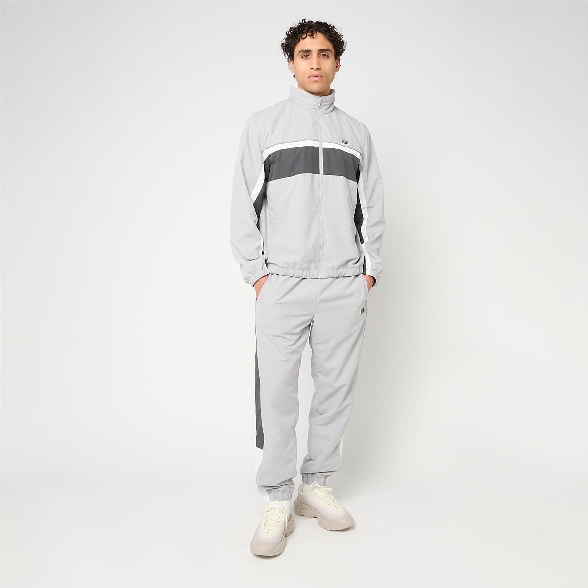 Lacoste Uomo Grigio Trainingsanzug