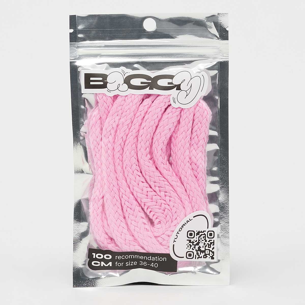 Baggy Unisex Lichtroze Cord Laces 100Cm