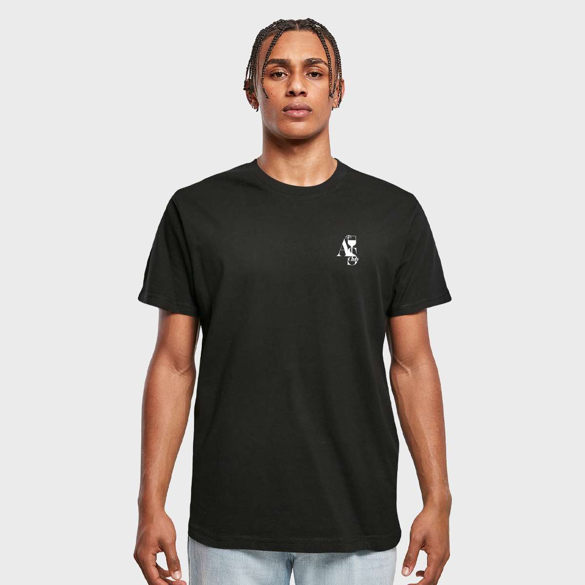 Mister Tee, A S Club Tee, black