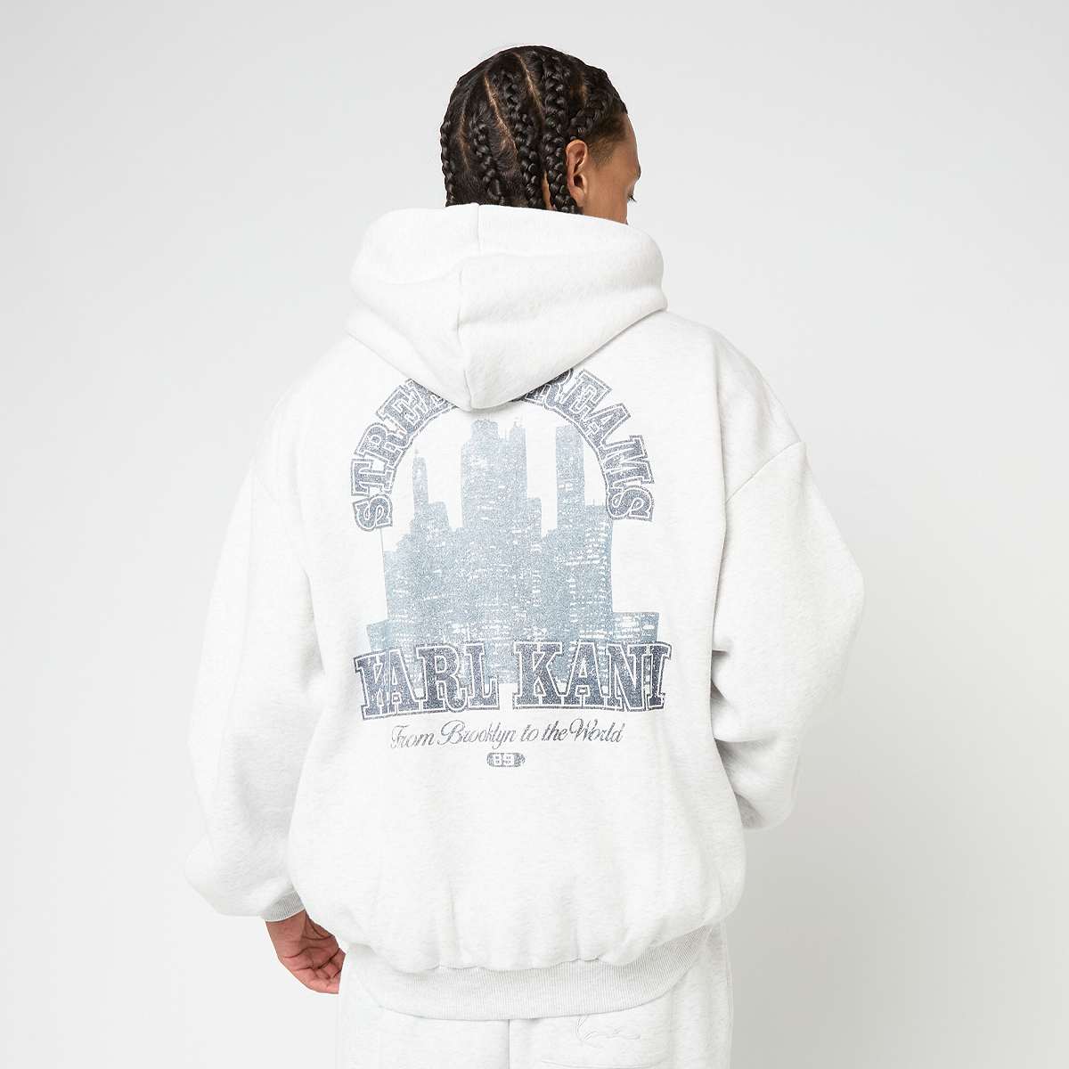 Signature Oversized Zip Hoodie