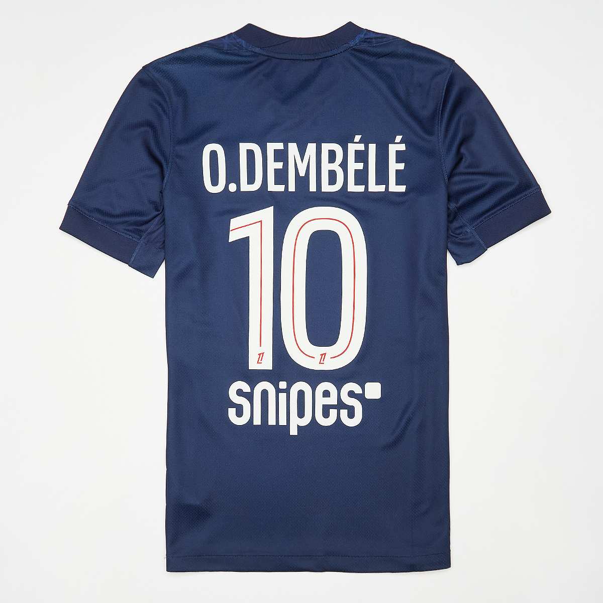 Nike Dembélé No. 10 PSG Kids Home Stadium 2025 26 Unisex Jersey's blauw Kleding
