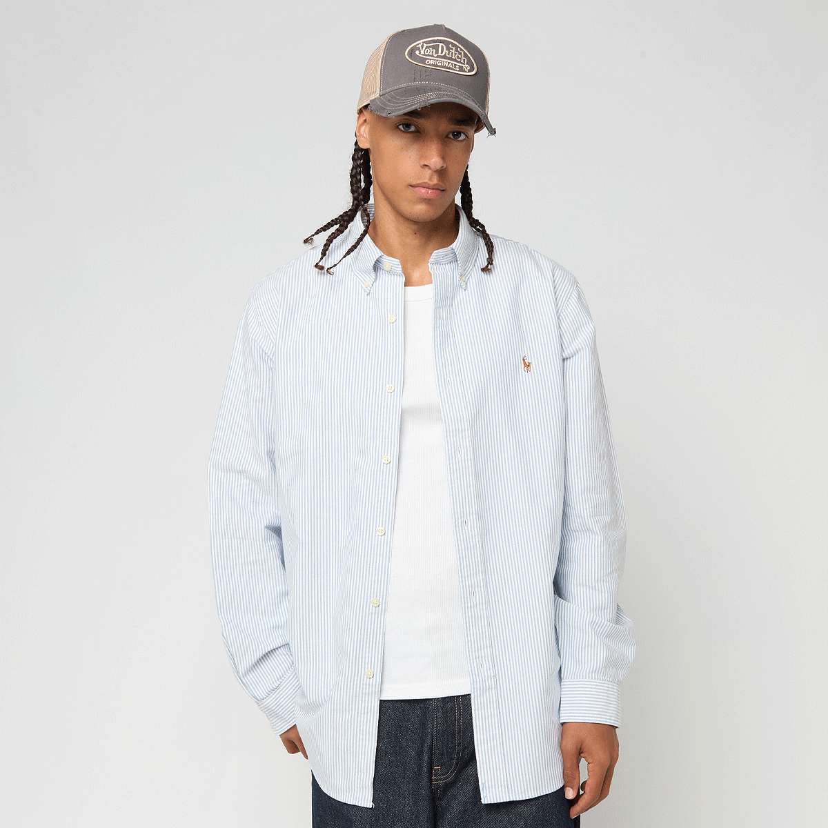 Polo Ralph Lauren Niebieski Longsleeve Sport Shirt