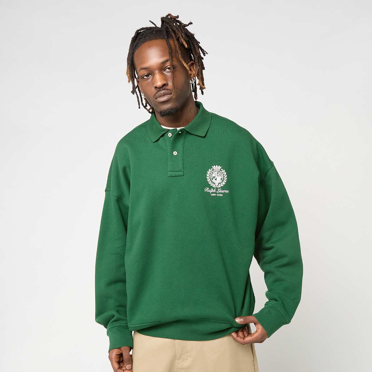 Polo Ralph Lauren Homem Verde Knit-Sweatshirt