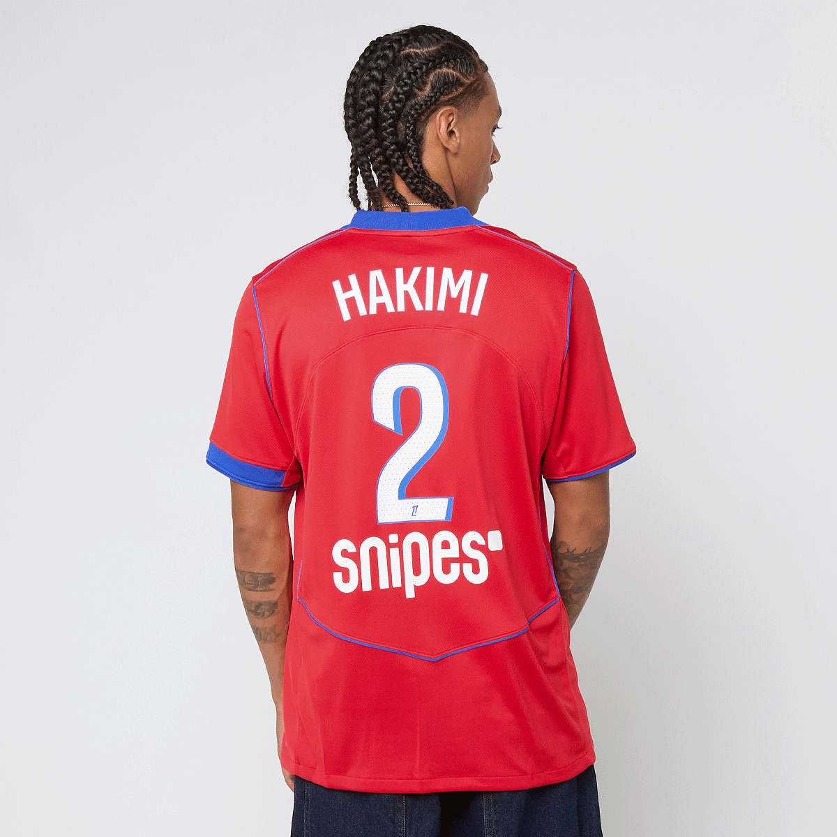 Nike Hakimi No. 2 PSG Third Stadium 2025 26 Unisex Trainingspakken rood Maat M Kleding