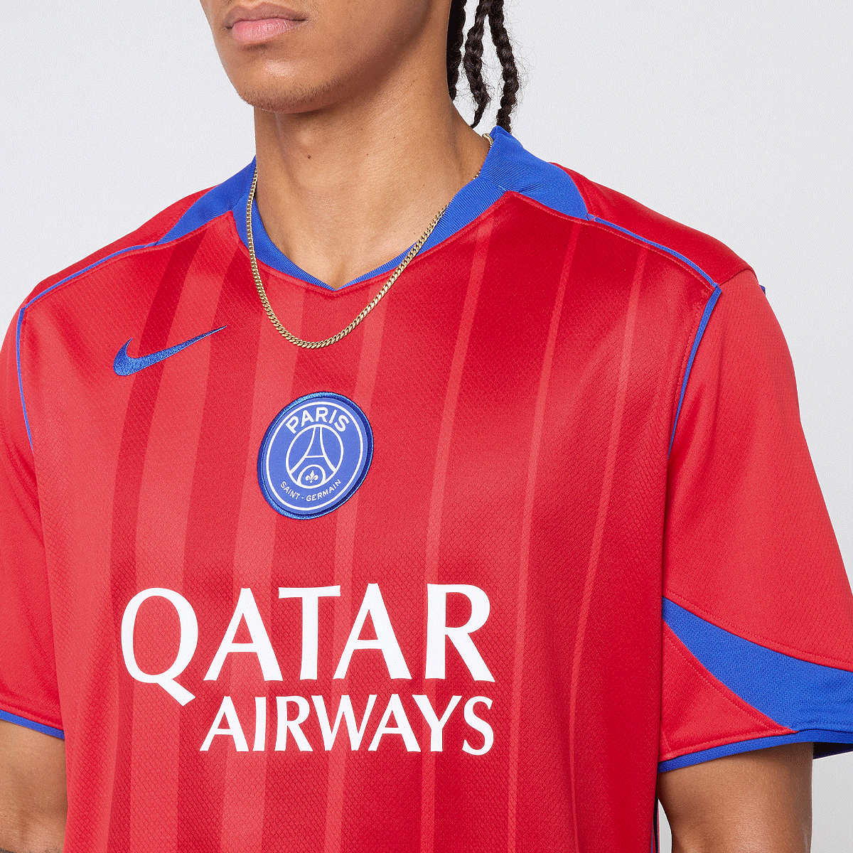 Nike Vitinha No. 17 PSG Third Stadium 2025 26 Unisex Trainingspakken rood Maat S Kleding