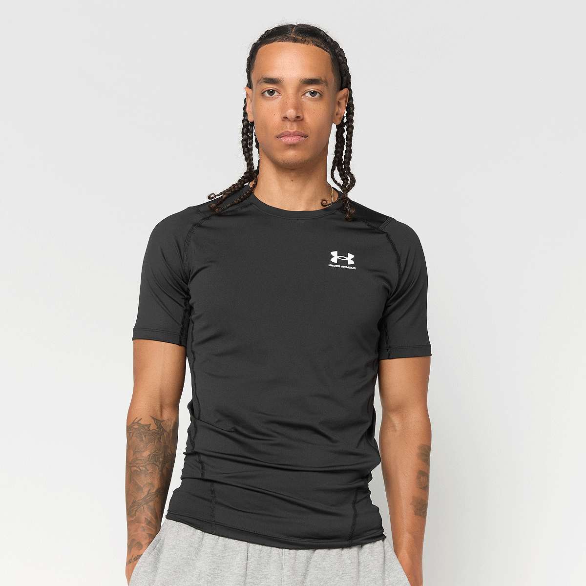 UA HG Armour Comp SS black