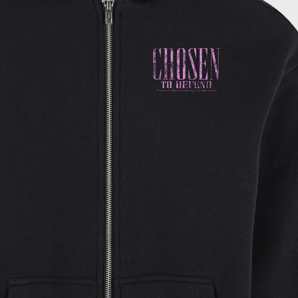 Mister Tee Chosen To Defent Fluffy Zip Hoody — foto 4