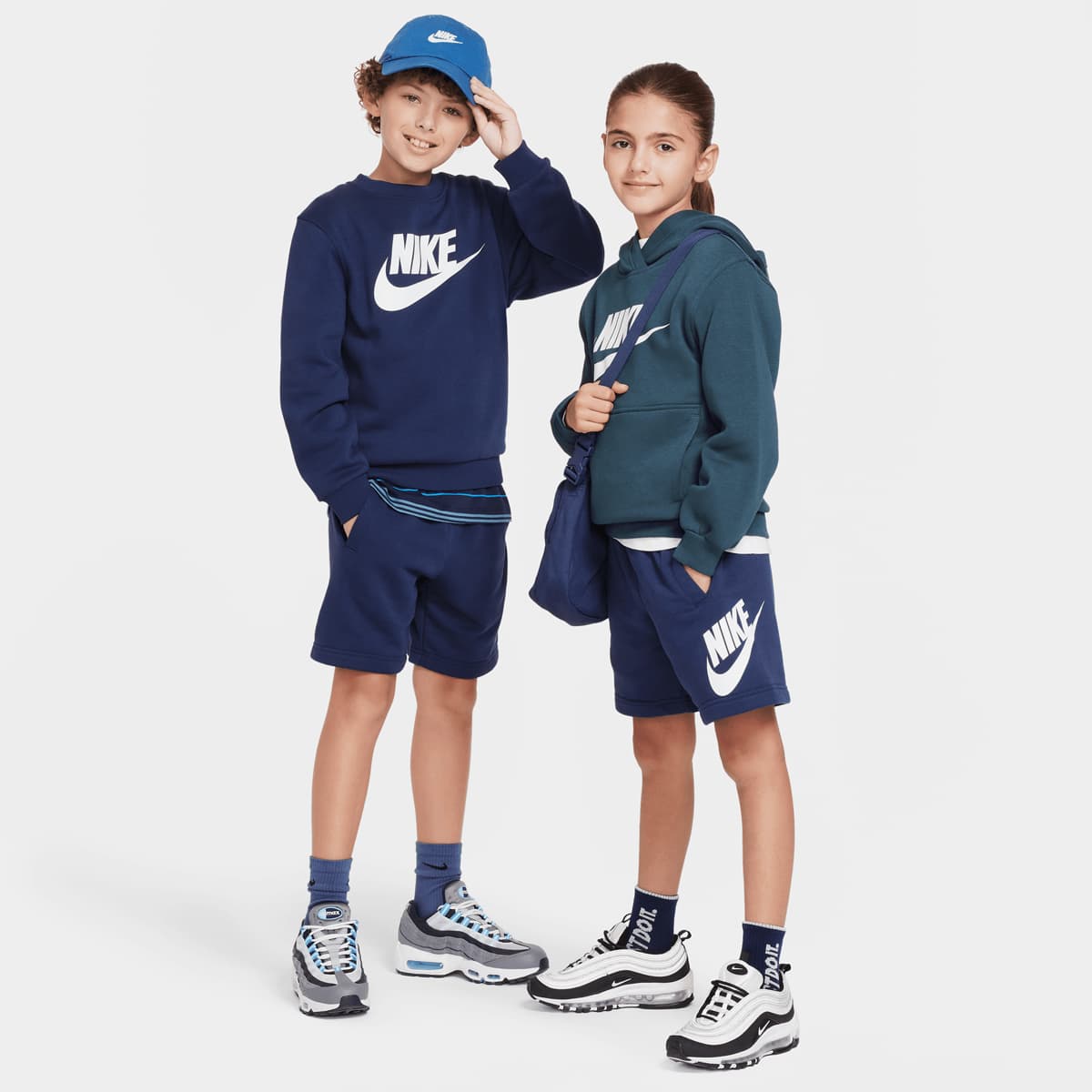 Nike Pantalón corto de niños Sportswear Club Azul marino — foto 7